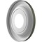 Ekena Millwork Traditional PVC Medallion (Canopies up to 5 1/2"), 10"OD x 3 1/2"ID x 1 1/8"P, Satin Hunt Club Green CMP10TRGHC - alternate 5